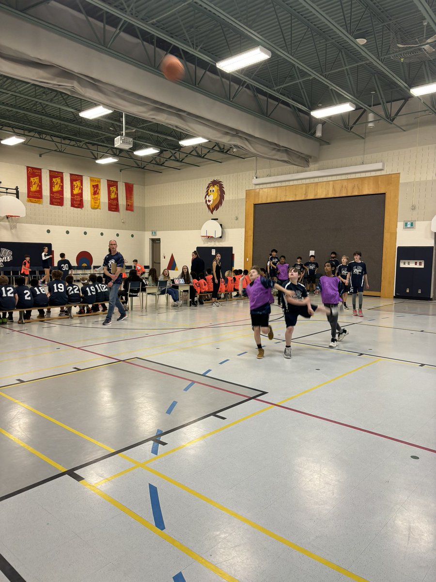 Boys’ Basketball Tournament. Lots of action! #ocsbBeCommunity