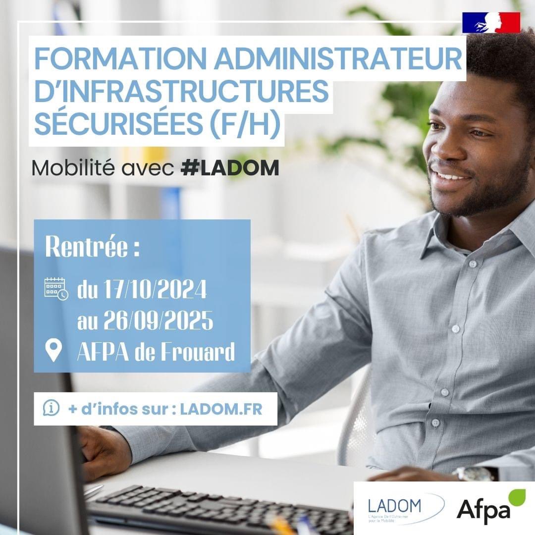 📣 [OFFRE DE FORMATION] Passionné par le monde de l'informatique et soucieux de garantir la sécurité des données ?Devenez administrateur d'infrastructures sécurisées (F/H) ! 

ℹ️ + d'infos sur : urlz.fr/qmnK

#Formation #ÉvolutionProfessionnelle #mobilité #emploi