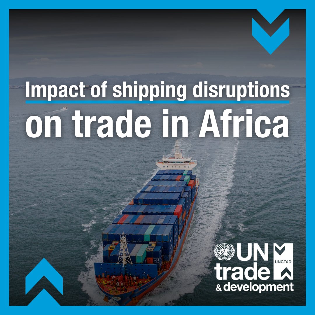 Global shipping disruptions are affecting economies across Africa. Countries in East Africa are particularly vulnerable due to their high reliance on wheat imports from Europe & the Black Sea. How can countries mitigate the impact of the disruptions? bit.ly/3UylvdM