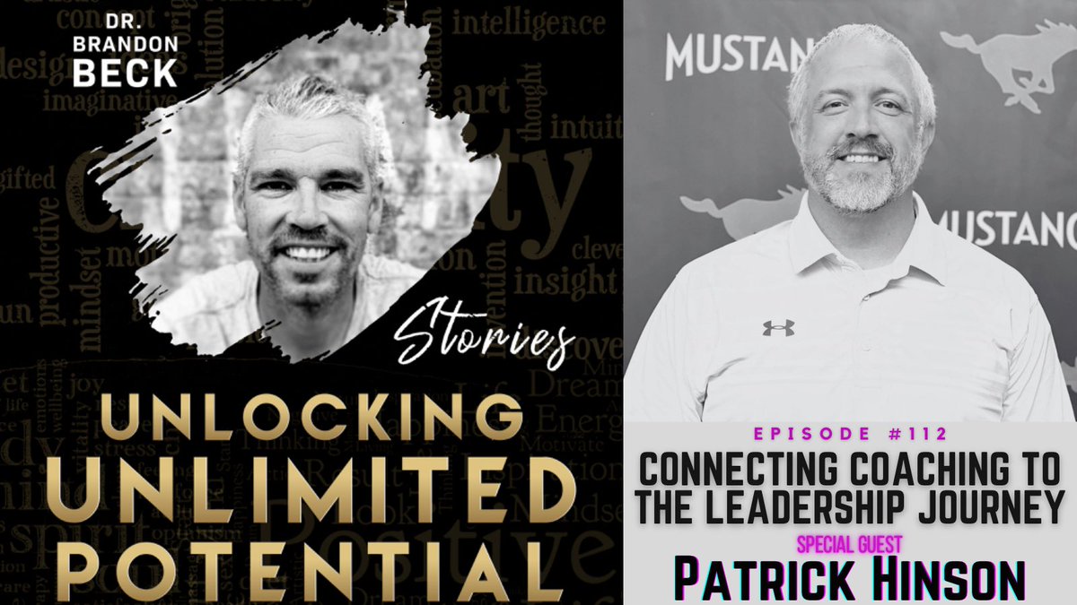 #UUPotential Stories Show E112 is out with @PatrickM_Hinson If you have been inspired by coaching to become an educator then you need to listen to this one right now! BrandonBeckEDU.com/podcast Discover the captivating story of a former high school and NCAA coach as he shares