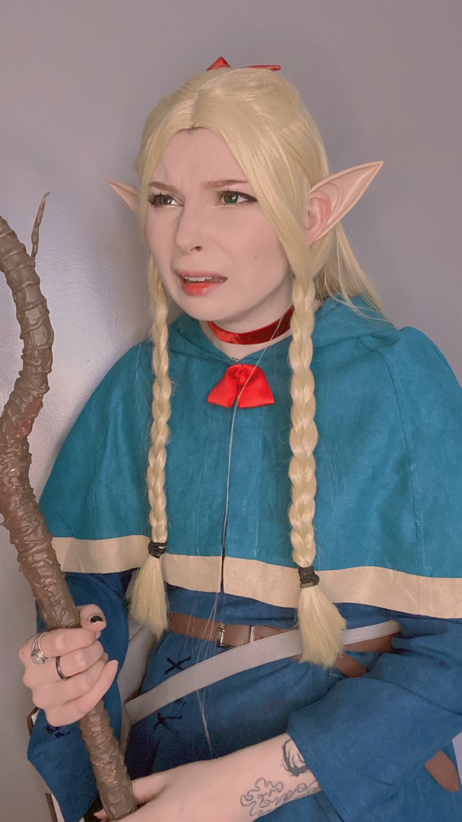 pastelpandaa6's tweet image. Well- Laios and Senshi made something…. Interesting ??
(I’m funny…) 
Tags :  #dungeomeshi #dungeonmeshicosplay #DeliciousinDungeon #farcille