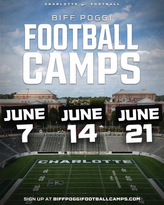 Thank you @CooperHyatt1 for the personal invite to @BiffPoggi camp @CoachMorookian @CoachSanders86 @LC_JacketsFB @CWSantia