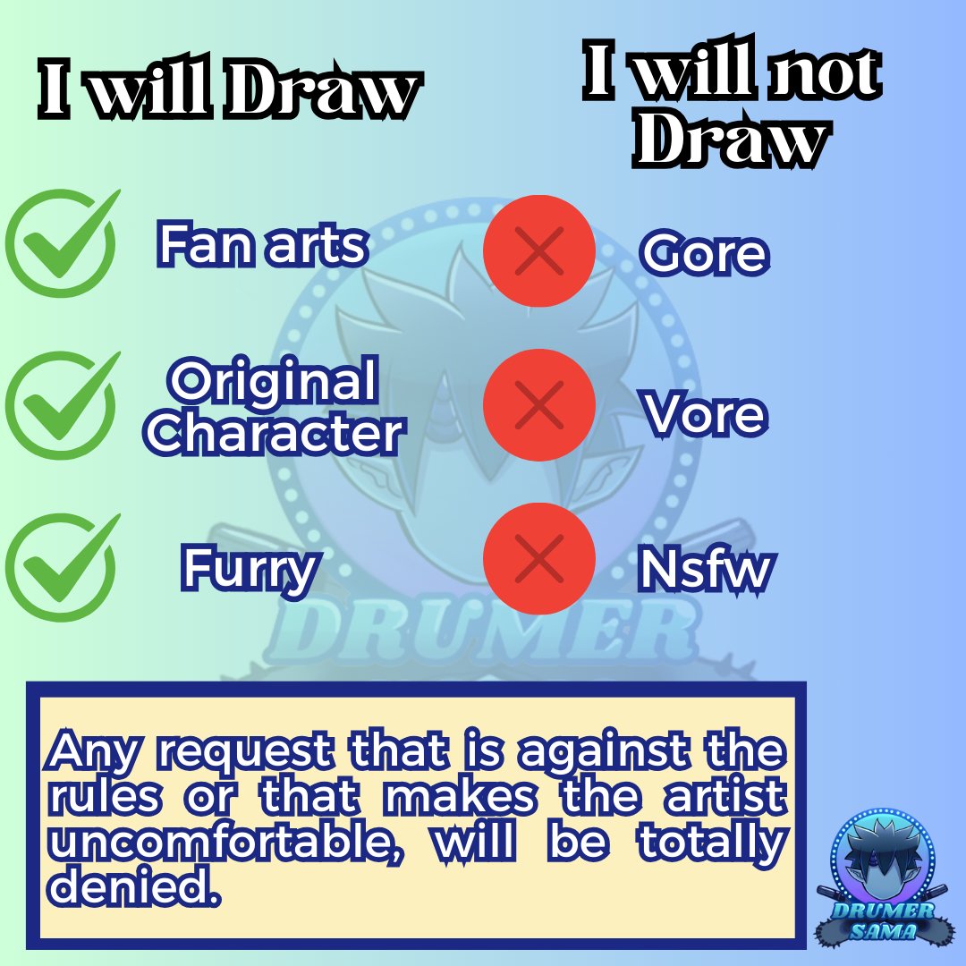I have open commissions, for more information write me by Dm.  Link to my portfolio: drumersamavt.carrd.co #opencomission #commisionopen #furrycomission #artcomission #opencomissions #artista #furrycomission