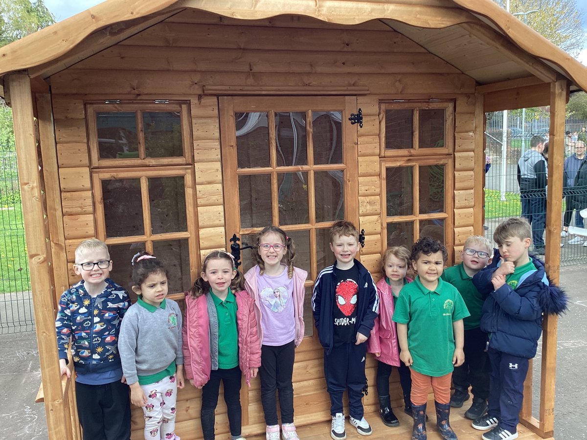 The Nursery would like to take this opportunity to thank our wonderful parents fundraising committee for raising funds through various means to purchase an outdoor learning space for our children to enjoy outdoor learning experiences. @earlyyearsnlc #stbrendans #fundraising