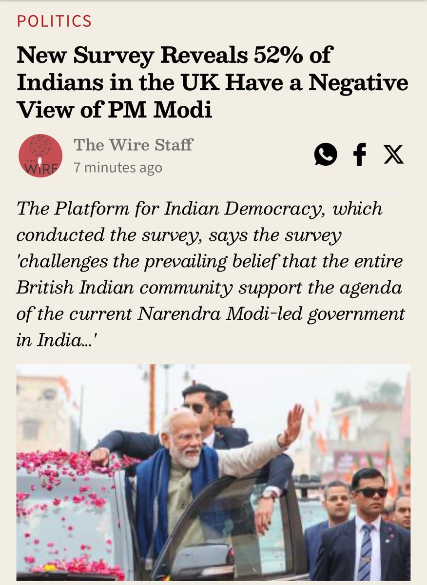 Another international conspiracy to defame Modi, it’s alarming that still there are 48% who supports him?