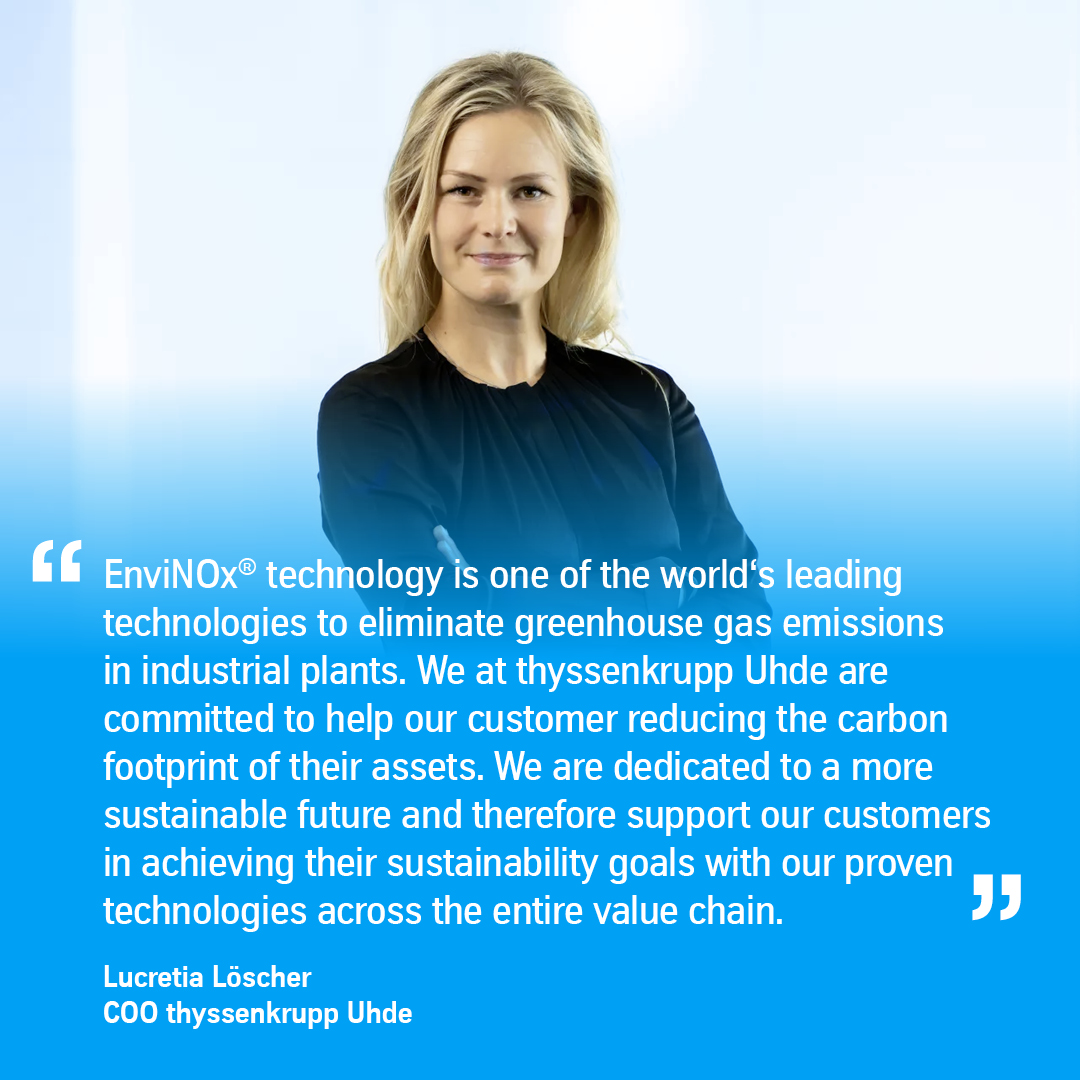 Great news: @thyssenkrupp Uhde completes #EnviNOx® project for @dynonobel in Moranbah, Australia for the reduction of greenhouse gases. By using our EnviNOx® technology, Dyno Nobel is expected to save around 200,000 tons of #CO2 equivalents per year. ➡️ thyssenkrupp-dirico.com/ypHOW