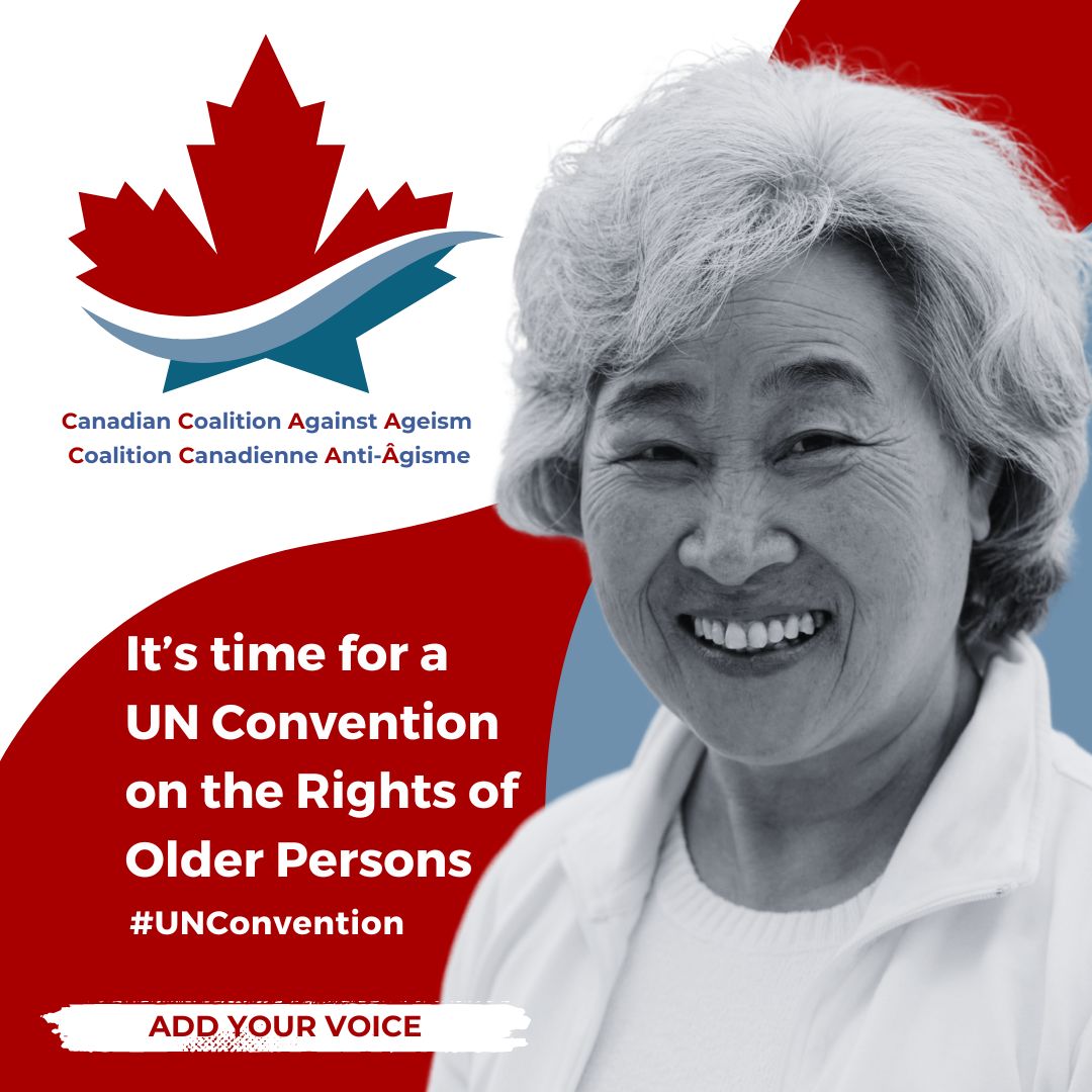 Your voice is needed! Ask your elected officials to support the call for a #UNConvention on the Rights of Older Persons. Join the @CMA_Docs letter-writing campaign to Canadian elected officials from Apr. 29 to May 20, 2024 bit.ly/UNConvention #CCAAgeism #OEWGA