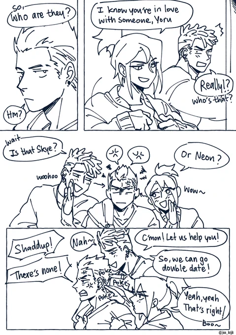 (extra) Love is stupid

Welcome to titanic---

ps. This is a scrapped sketches after the story. And the last one for this thread. Thank you for reading! 