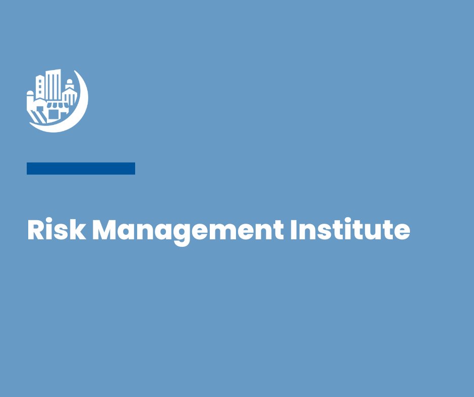 April Uptown: https://t.co/PncR7psLJ7

The Risk Management Institute helps employees become more knowledgeable and skilled in risk management while also expanding their network and familiarizing…