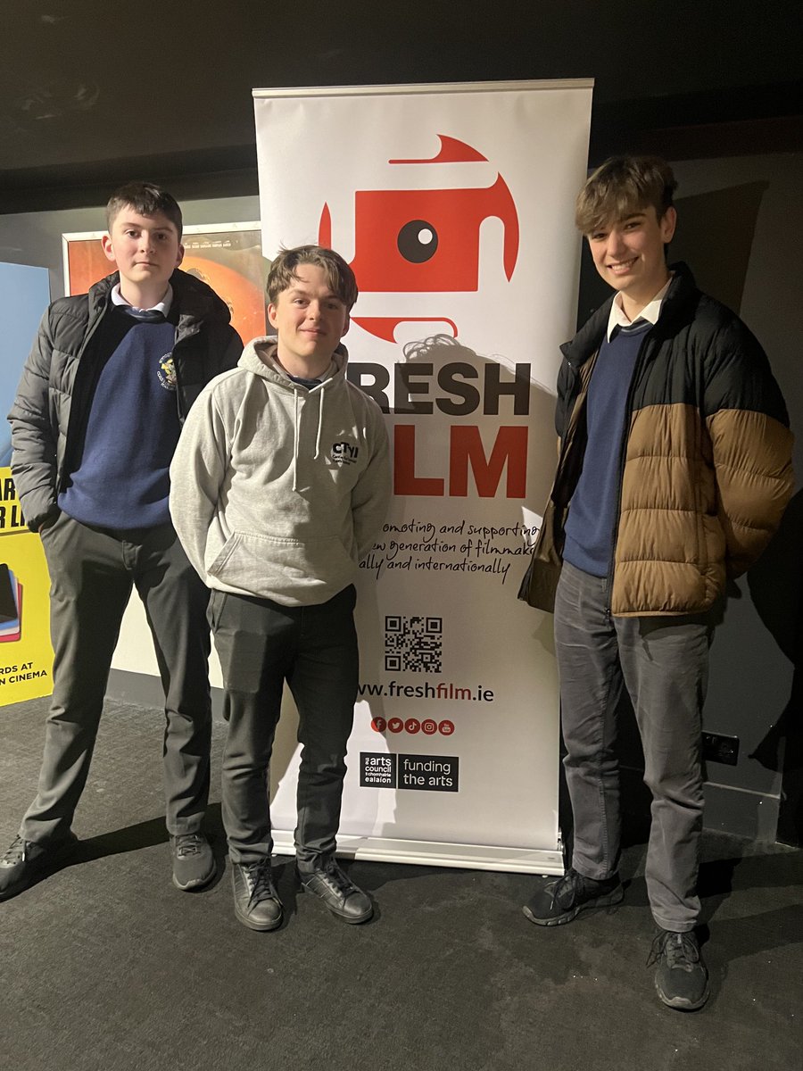 Banagher College S.T.E.A.M. (@bccns_steam) on Twitter photo 1/2 Don’t forget to tune-in to RTE2 at 7 this evening, when our <a href="/BanagherCollege/">BanagherCollege</a> Filmmakers feature in the final of the @FreshIreland Young Filmmaker of the Year Awards. Best of luck to Jack, Cameron and Daniel! 1/2 Don’t forget to tune-in to RTE2 at 7 this evening, when our <a href="/BanagherCollege/">BanagherCollege</a> Filmmakers feature in the final of the @FreshIreland Young Filmmaker of the Year Awards. Best of luck to Jack, Cameron and Daniel!