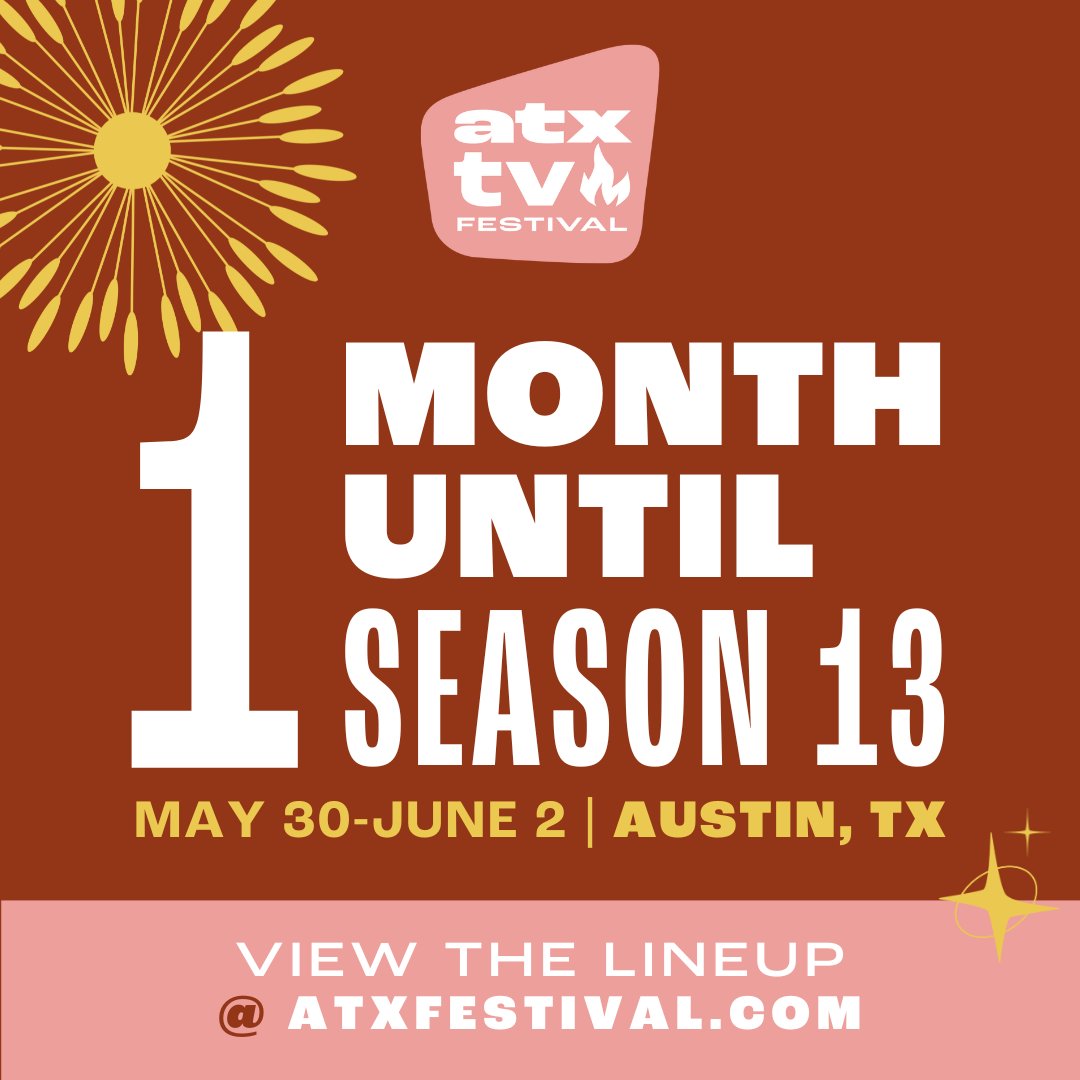 Do you know what today is? Make sure you're all set to attend: atxfestival.com/attend