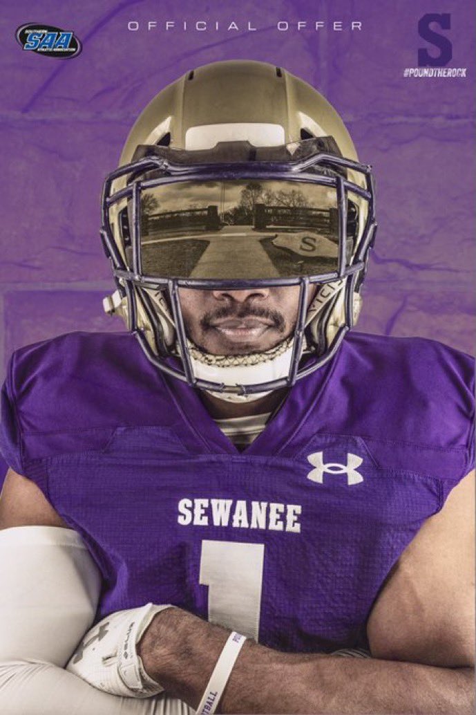 Blessed to receive an offer from <a href="/SewaneeFootball/">Sewanee Football</a>! #YSR 

<a href="/CoachMacSewanee/">Andy McCollum</a> <a href="/CoachGC_Hobbs/">Graham Carter Hobbs</a> <a href="/BrettVick/">Coach Vick</a> <a href="/RecruitsAlabama/">Alabama Recruits</a>