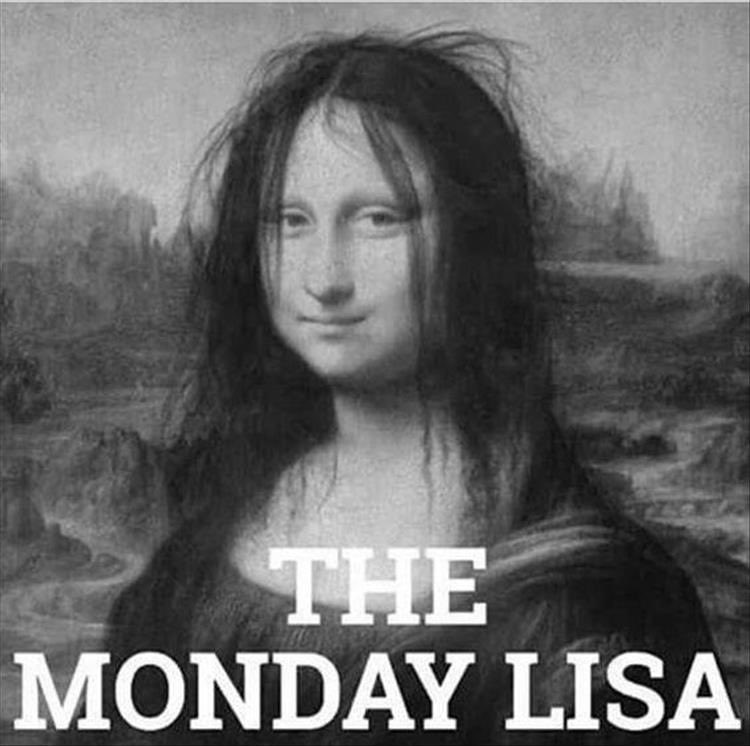 Good morning! I hope you have a better Monday than Monday Lisa!😉💃🌞🕶️🌷😂