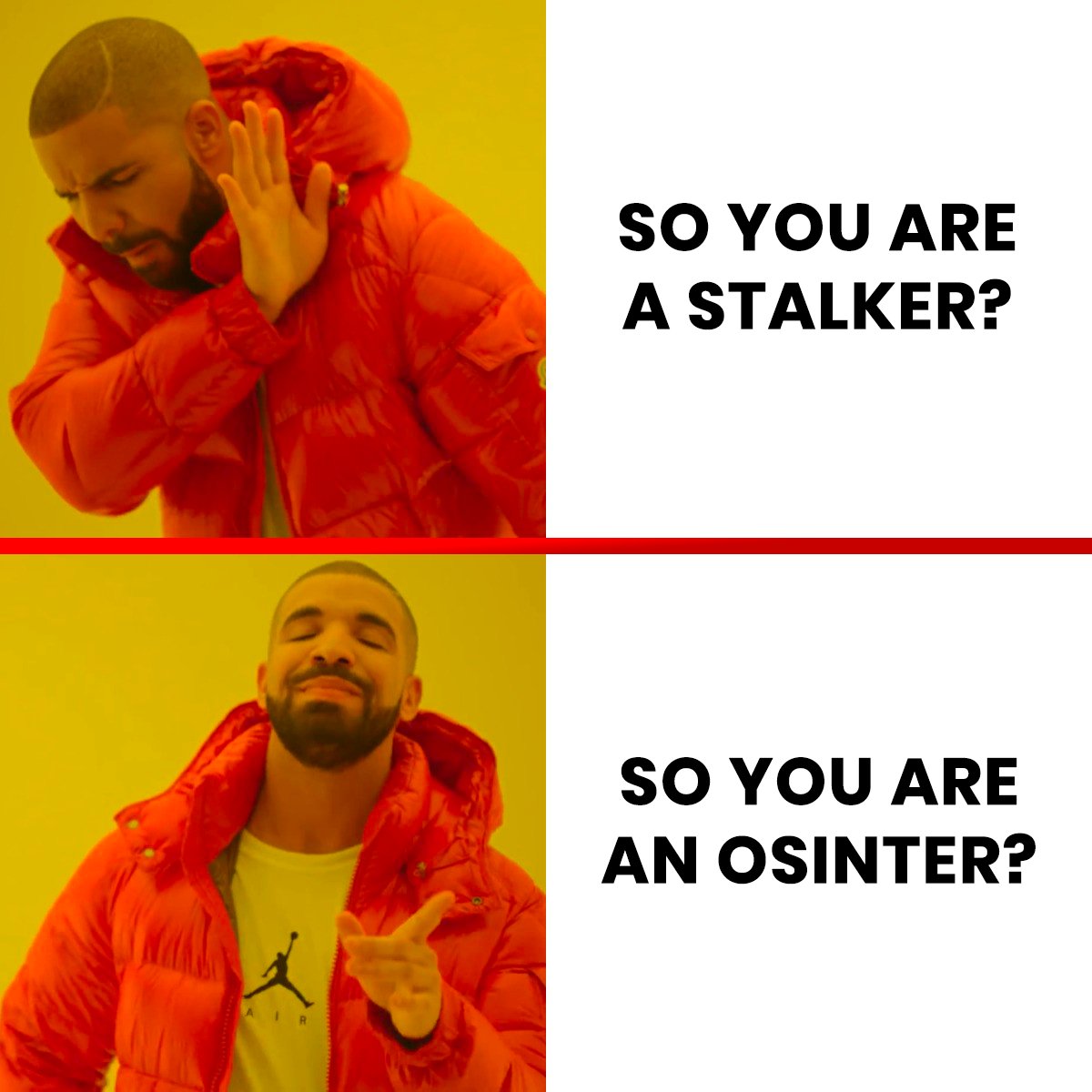 epieos's tweet image. 👇 #Monday reminder…

The main difference between &quot;a #stalker&quot; and &quot;an #OSINTer&quot; lies in the intention, methods, and ethics.

😈 #Stalking is an obsessive and often malicious behavior aimed at monitoring someone without their consent, using intrusive methods that can violate…