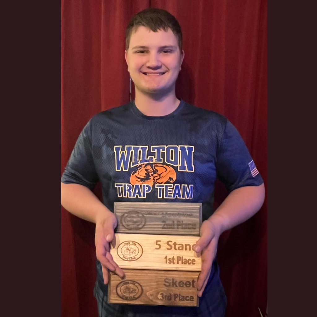 WestLibertyCSD's tweet image. On Sunday 4/21 Comet Junior, Kaden Hodge participated in a Trap Meet with Iowa City Trap Club He earned a 2nd place plaque for Doubles Skeet, a 1st place plaque for 5 Stand, and a 3rd place plaque for Skeet in the senior Men's division!  #wlcomets #trapshooting