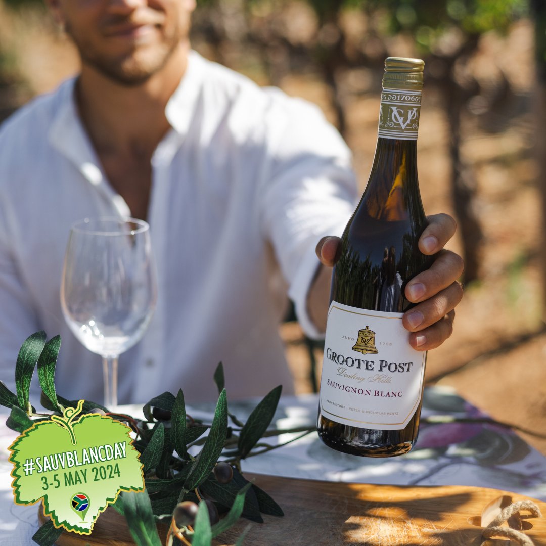 Just in time for this weekend's #SauvBlancDay celebrations, we are excited to release our 2024 Groote Post Sauvignon Blanc, which is now available. bit.ly/GPVSB @SauvignonSA