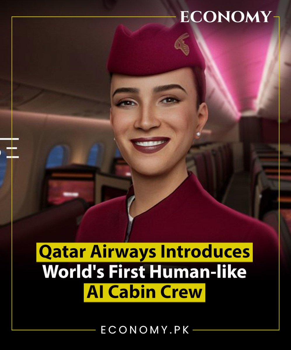 Qatar Airways' Sama 2.0, first human-like AI cabin crew, will participate in the Dubai World Trade Centre annual exhibition from May 6 to 9, 2024, at the Qatari Airways pavilion in Hall No.2.