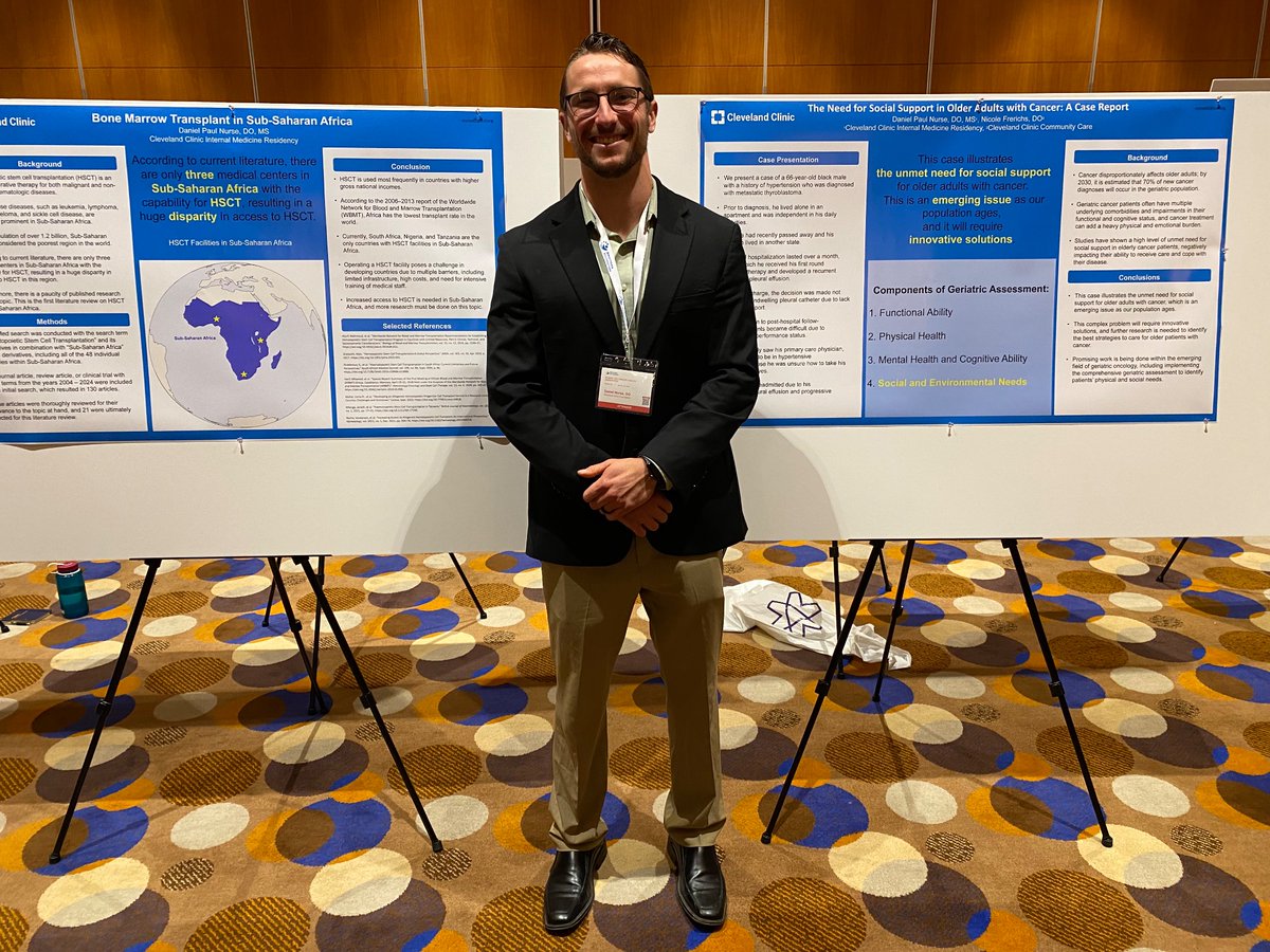Honored to present my work on BMT in Sub-Saharan Africa at the 2024 Summit on Cancer Health Disparities! Wonderful to hear about all the work being done to expand cancer care globally #SCHD24 @btfoundation @CCF_IMCHIEFS @Mud_Fud