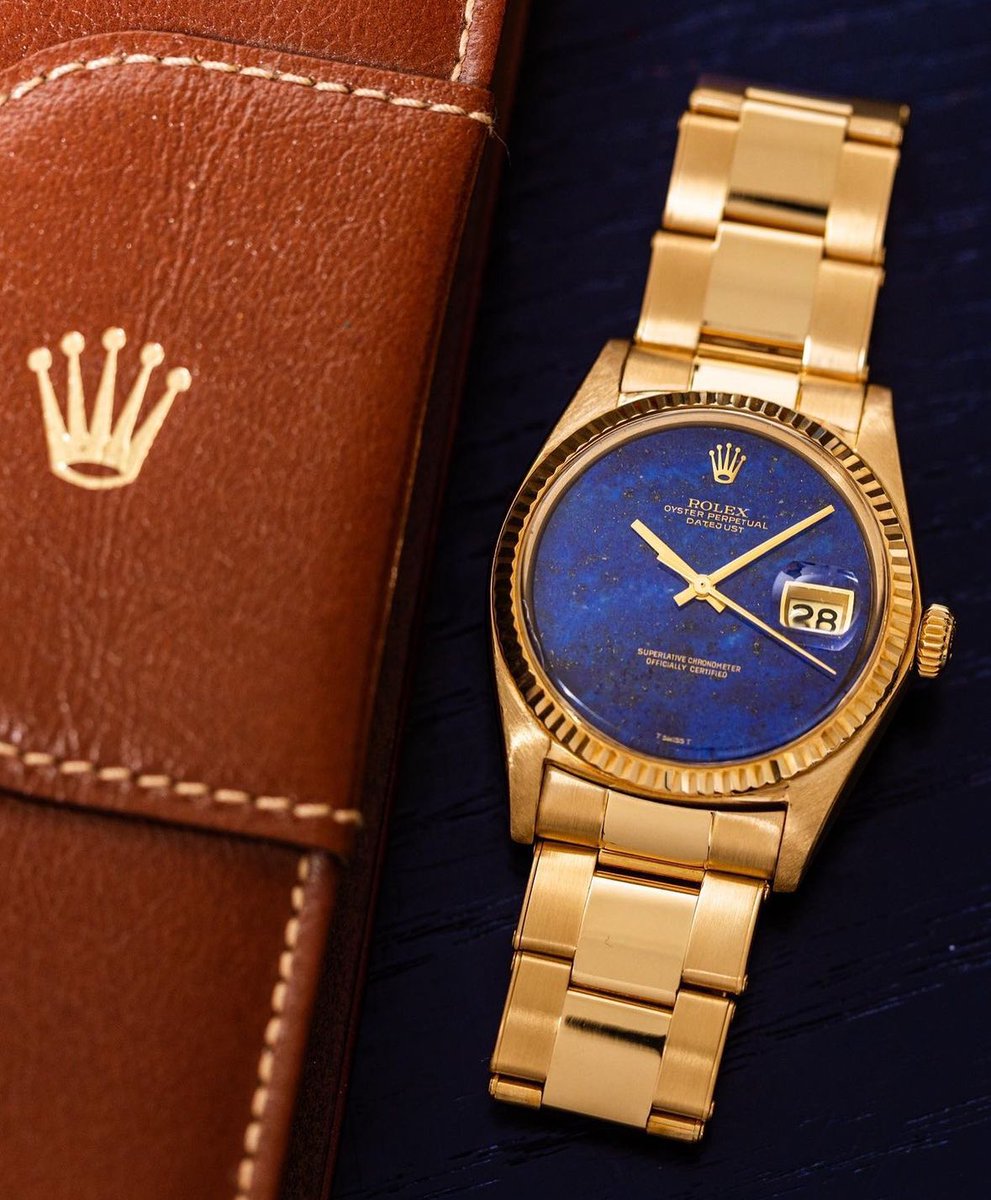 secondemorte's tweet image. Les Datejust lapis lazuli c’est quelque chose quand même