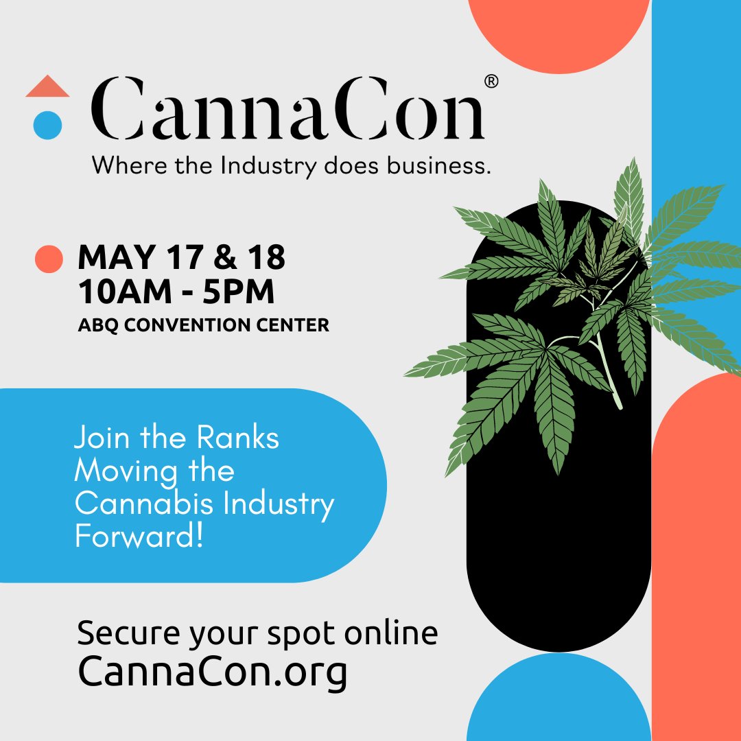 Whether you are an industry pro or newcomer, join the Industry Growers paving the way! 🍃 Happening on May 17th & 18th from 10am - 5pm at the Albuquerque Convention Center.

Learn more here ▶️ cannacon.org/west/cannacon-…