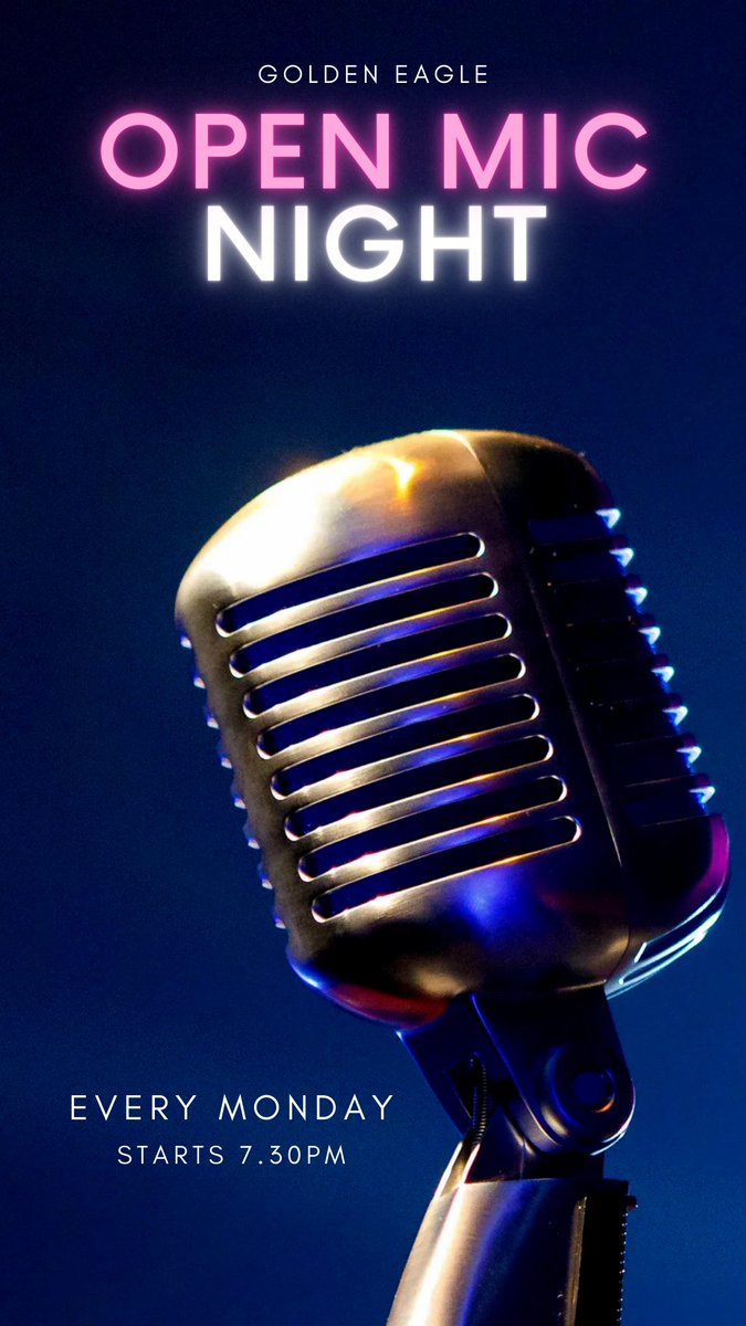 Don't forget this evening is our weekly Open Mic Night🎤 Starts at 7.30pm Everybody welcome Comedians🤣 Musicians🎶 Spoken Word🔊 Team Eagle 🦅 #livemusic #OpenMic #properpub #realale