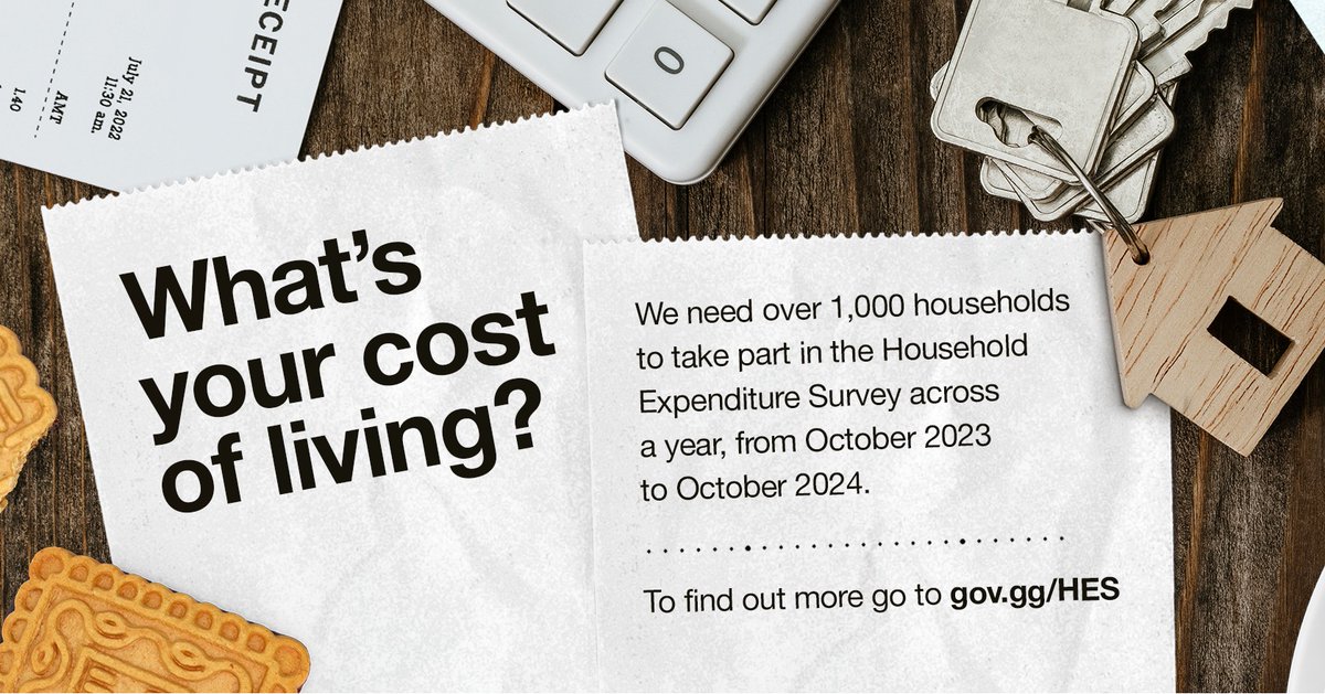 The 2nd quarterly cash prize draw to reward households for taking part in the Household Expenditure Survey will be drawn tomorrow. One lucky winner will receive the top prize of £150, with the runner up winning £100, and 3rd place receiving £50. Read more: gov.gg/HES-April-priz…