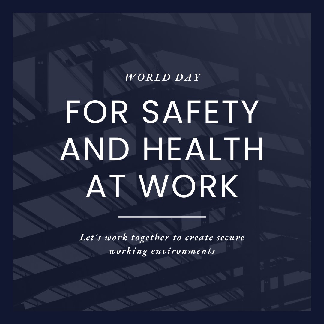 Yesterday was World Day for Safety and Health at Work, emphasizing safety in construction. A key day to reinforce safety protocols and protect all workers. Let’s strive for top safety practices! 💪

#WorldDayForSafetyAndHealth #WorkplaceSafety #ConstructionLaw #SotoLawGroup