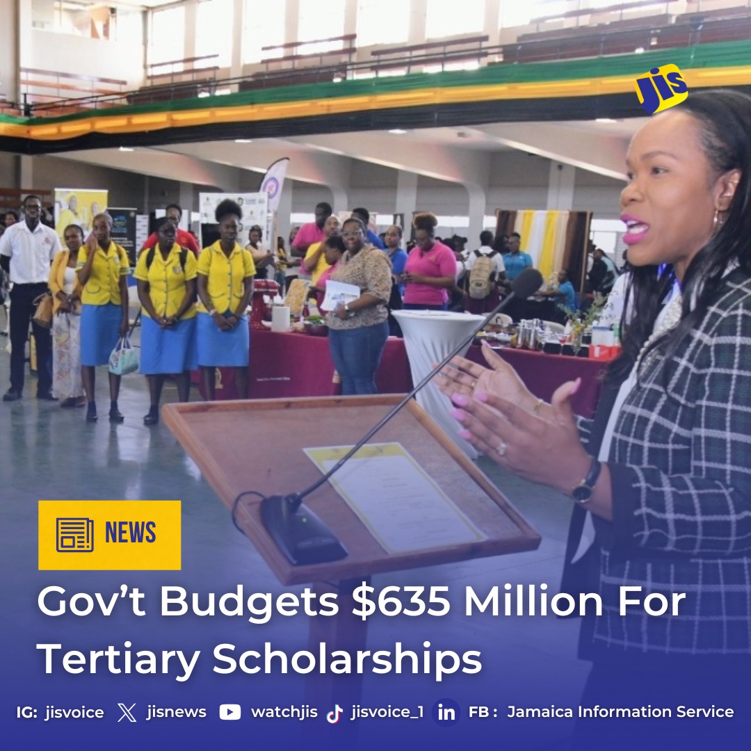 $635 million for scholarships this year to support students in pursuing tertiary education. This announcement came from Permanent Secretary, Dr. Kasan Troupe, during the opening ceremony of the Ministry’s Tertiary Education Recruitment Drive, at the National Stadium, on Friday,…