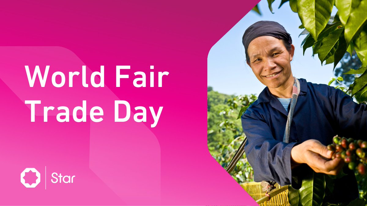 Today is #WorldFairTradeDay. By purchasing @FairtradeUK products, you're supporting equality, fair wages, safe working conditions and sustainable livelihoods for farming communities worldwide. When you shop, look for the Fairtrade Mark. fairtrade.org.uk/buying-fairtra…