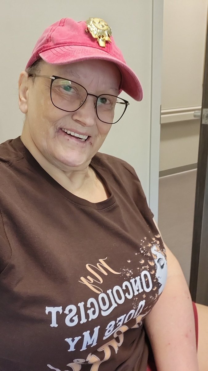 Seeing Oncologist today, the see lab, and then last iron treatment. I'm sure the Dr will have lots to say about the hospital visit and weight loss. We will see.