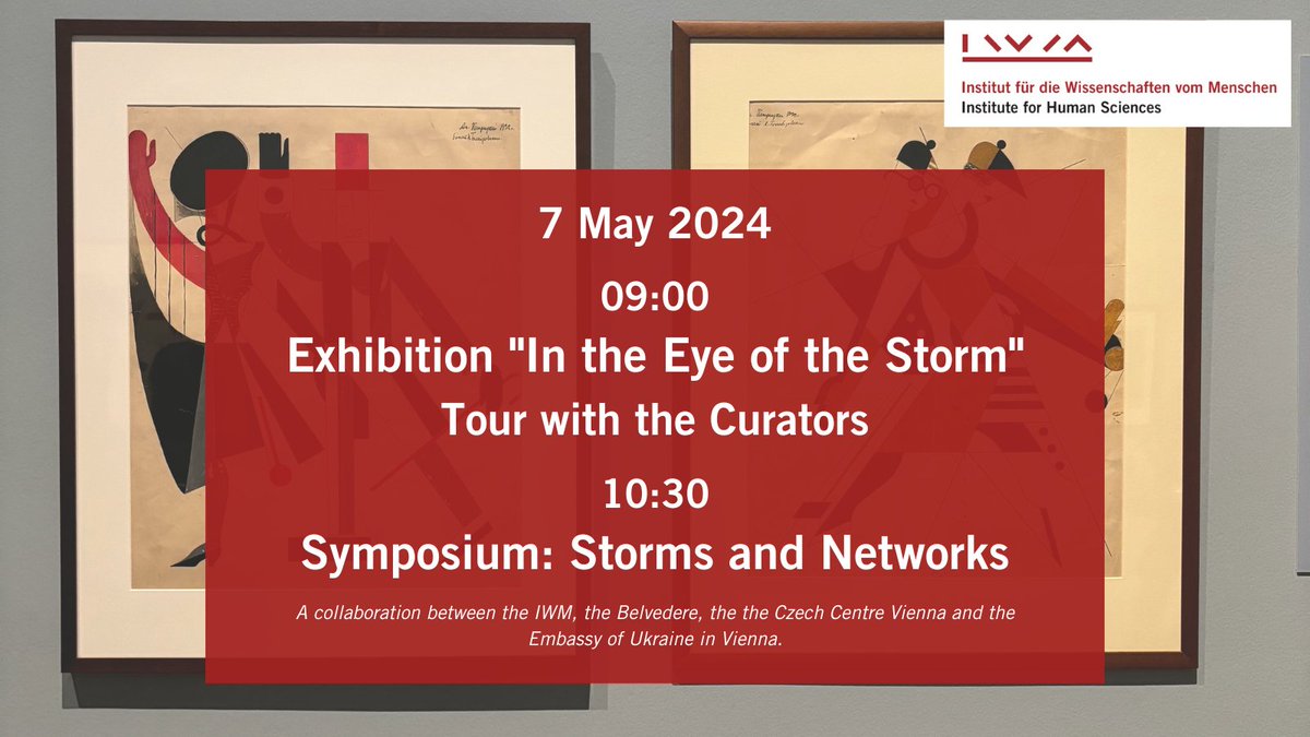 The Austrian Gallery @belvederemuseum is hosting a scholarly symposium to engage experts in discussing the state of modernism within peripheral art centers. Preceding the symposium, the curators of the exhibition 'In the Eye of the Storm' at the Lower Belvedere will give a tour…