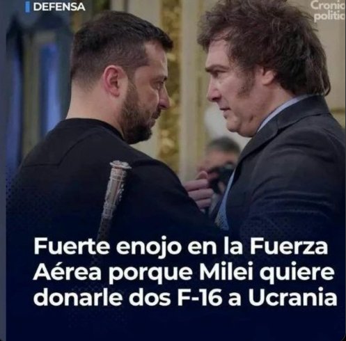 Se gastó millonada en chatarra y encima se va a donar??? Y los chicos del Chaco? Los jubilados? Los enfermos oncológicos? La Universidad? Ni una buena hacen!