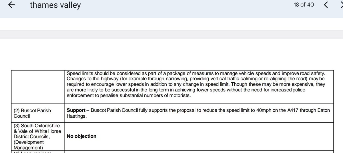 So: @timbearder is part of the LibDem-led Oxfordshire County Council coalition, that is pushing 20mph speed limits where Thames Valley Police don't think they are necessary. Tim Bearder seeking election as the Thames Valley Police & Crime Commissioner. twitter.com/blrhc/status/1…