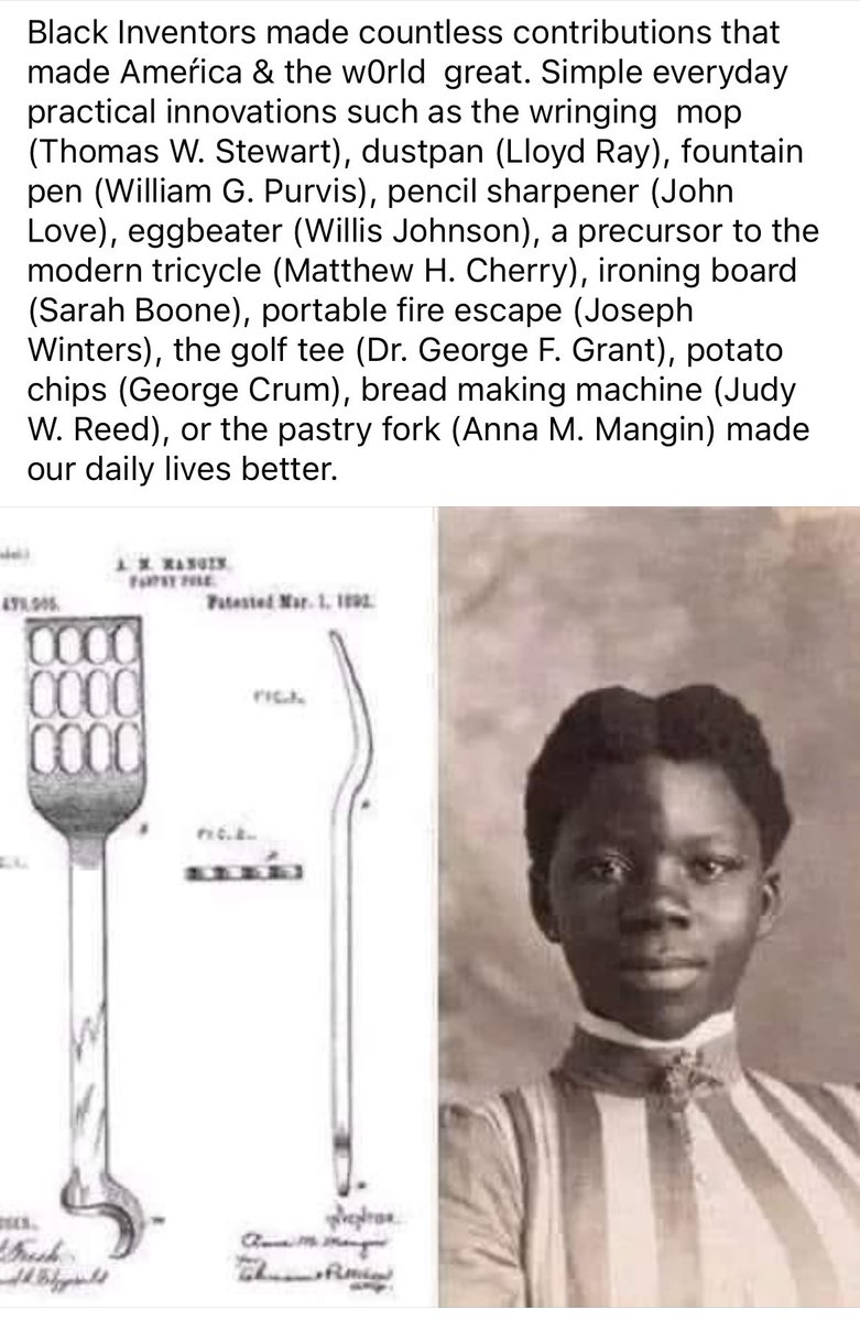 Many of these inventions and their inventors are highlighted in my   upcoming Juneteenth Coloring Book! 
We are greatness! Never forget that!
#Juneteenth 
#BlackHistory 
#BlackInventors 
#BlackPeople 
#BlackExcellence