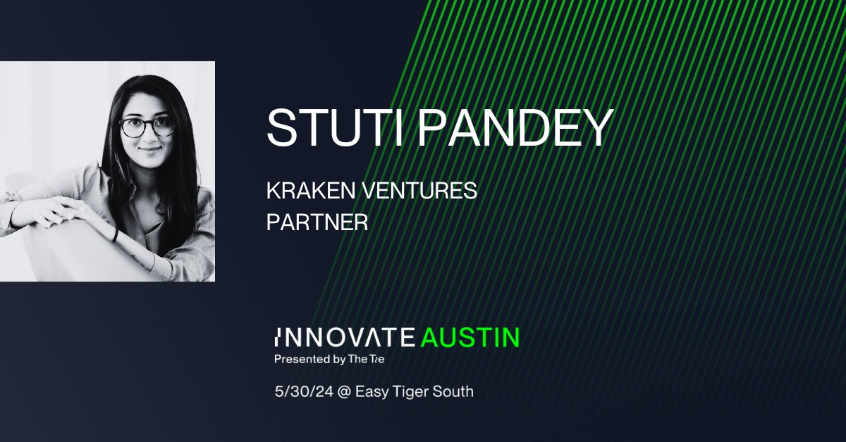 The Tie on X: "We're thrilled to have Stuti Pandey (@stutireal ...