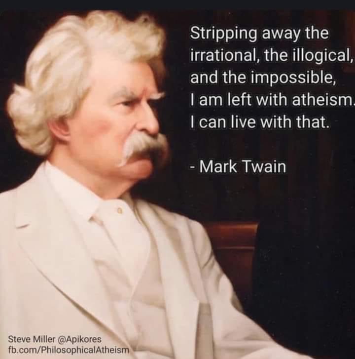 #MarkTwain #Atheism