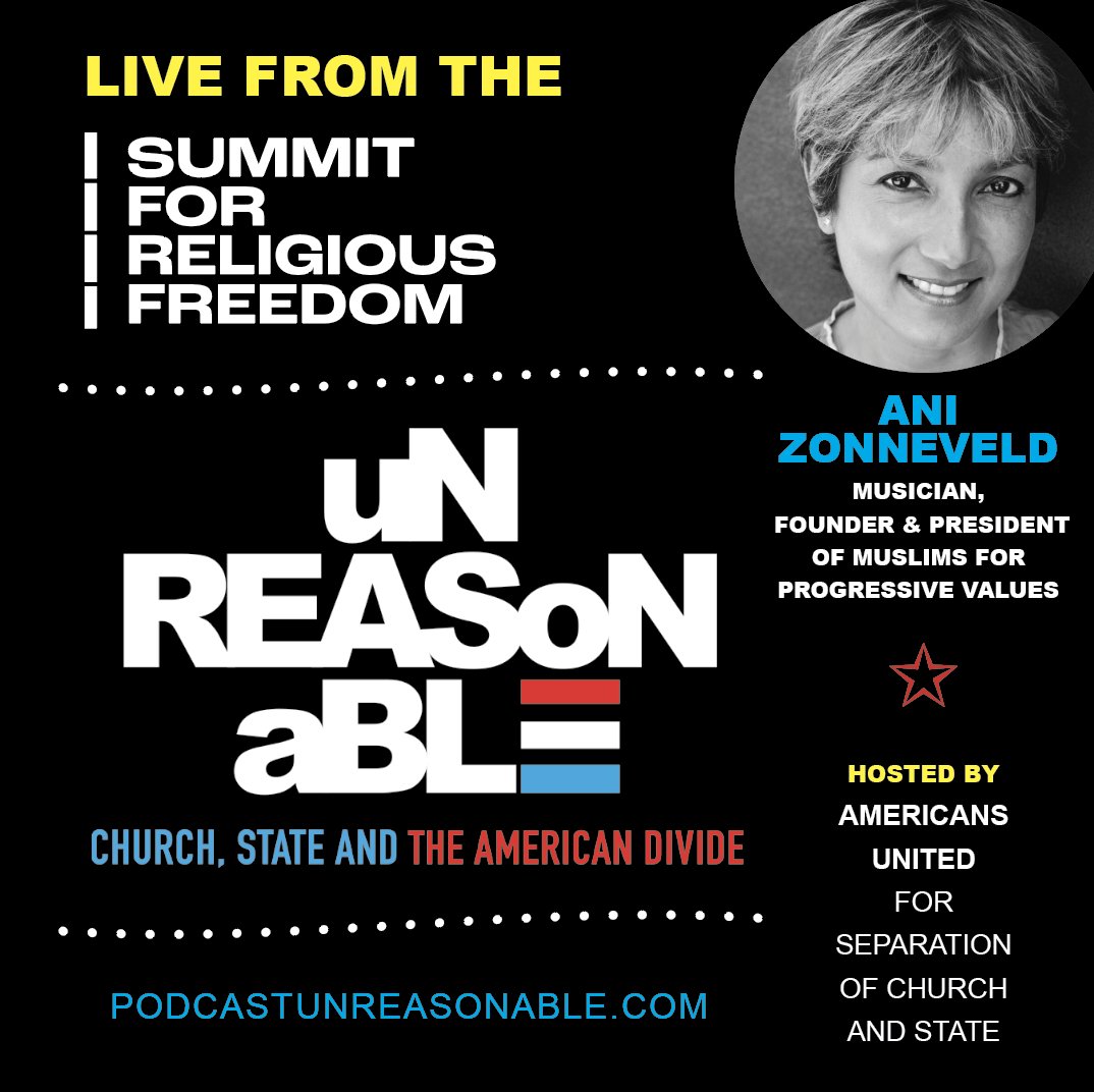LIVE FROM SRF: Check out our  convo with musician and activist @anizonneveld #srf2024 We learn about Islam's view on abortion, take on the Christian Right's divide-and-conquer strategy, and get to see the world through the eyes of a progressive Muslim woman. Listen now!