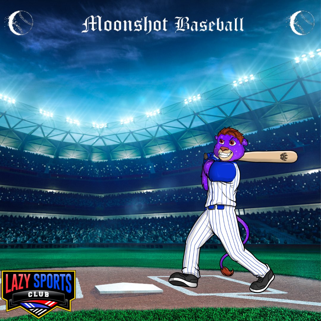 The #LazySports Club is Excited to Announce a New Partnership with @Moonshot_BSBL to Integrate @LazyLionsNFT 🦁 #IP into their Simulation Style Baseball Game! ⚾️ Starting with #LazyCubs you will soon be able to Knock It Out Of The Park! #Web3gaming 🎮 Read More 🧵 ⤵️