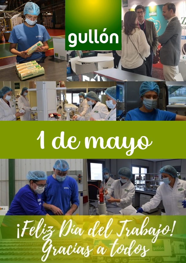 En el  #DíadelTrabajo queremos felicitar a toda la plantilla de Gullón que conforma esta compañía por su #esfuerzo y #dedicación. Si somos líderes en el sector galletero es, principalmente, por su fiel #compromiso y #entrega. ¡Feliz Día del Trabajo y muchas gracias💚!