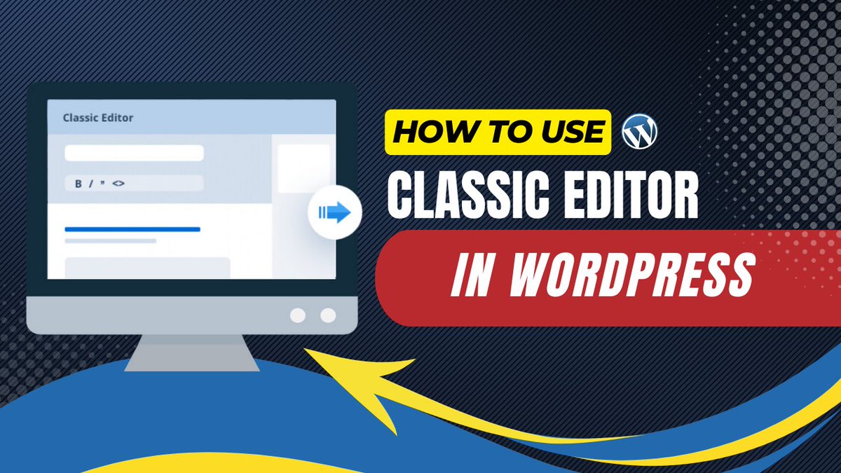 How To Use Classic Editor In WordPress youtu.be/pbQNBtp1KQs?si… via @YouTube

#ClassicEditor #WordPressTutorial #ContentCreation #WordPressPlugins #WebDevelopment #BloggingTips #MyContentCreatorPro #FreeWordPressTraining