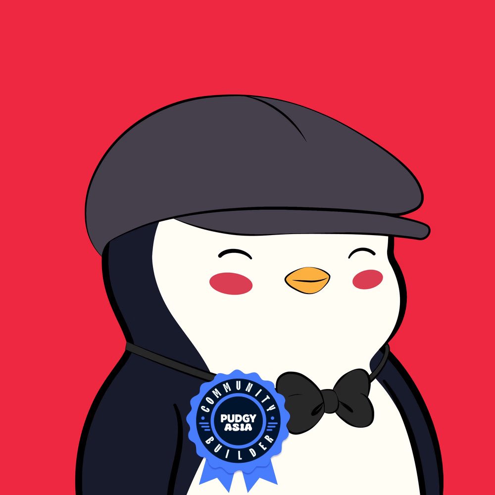 Proud to be a Community Builder for <a href="/PudgyAsia/">Pudgy Asia🐧</a> 🐧

Glad to get connected with some of the smartest pengs in Asia <a href="/yvette/">yvette🐧</a> <a href="/sookhwangeth/">Sook🐧🌸</a> <a href="/DegenDen_eth/">Den</a> <a href="/OnlyShauns/">Shaun</a> <a href="/defnothikariii/">Hikari 🧐</a> <a href="/coffeeforval/">Val 🧐</a> <a href="/NatChittamai/">Nat 🐧✳️</a> <a href="/bbbbammee/">BammBamm</a> and so many more!