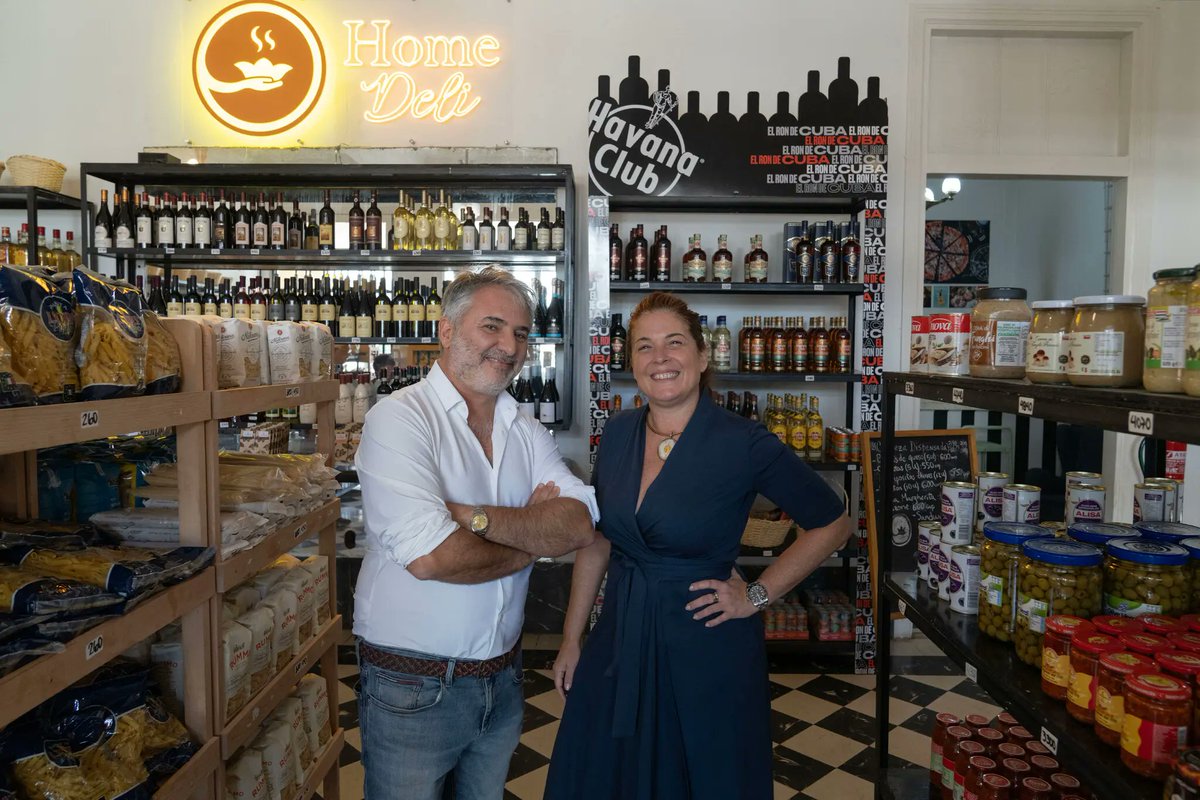 Diana Sainz took advantage of the economic changes in her homeland and opened two 'Home Deli' markets in Havana. “Now it’s beautiful to see a store on every street corner,” she said. “When you compare things to five years ago it’s totally different.”