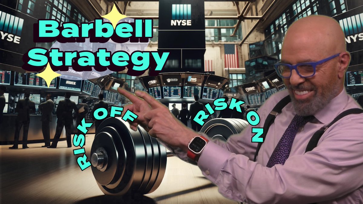 How add risk and still sleep at night. The Barbell Strategy: Beating Volatility by going Risk On and Risk Off $SPY $META $TLT $GOOGL open.substack.com/pub/dcnelson12…