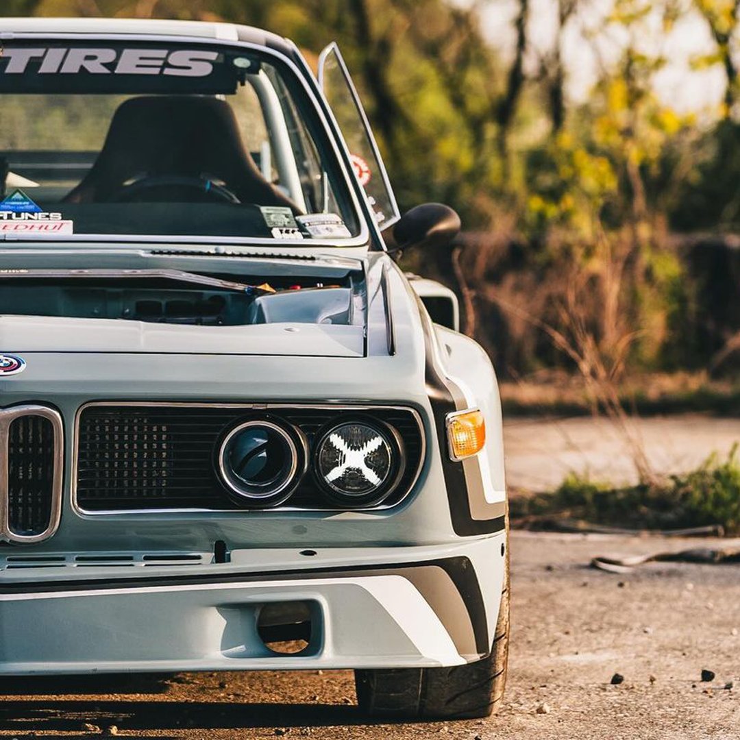 GermanCarScene's tweet image. Turbocharged S52-powered 1973 BMW E9