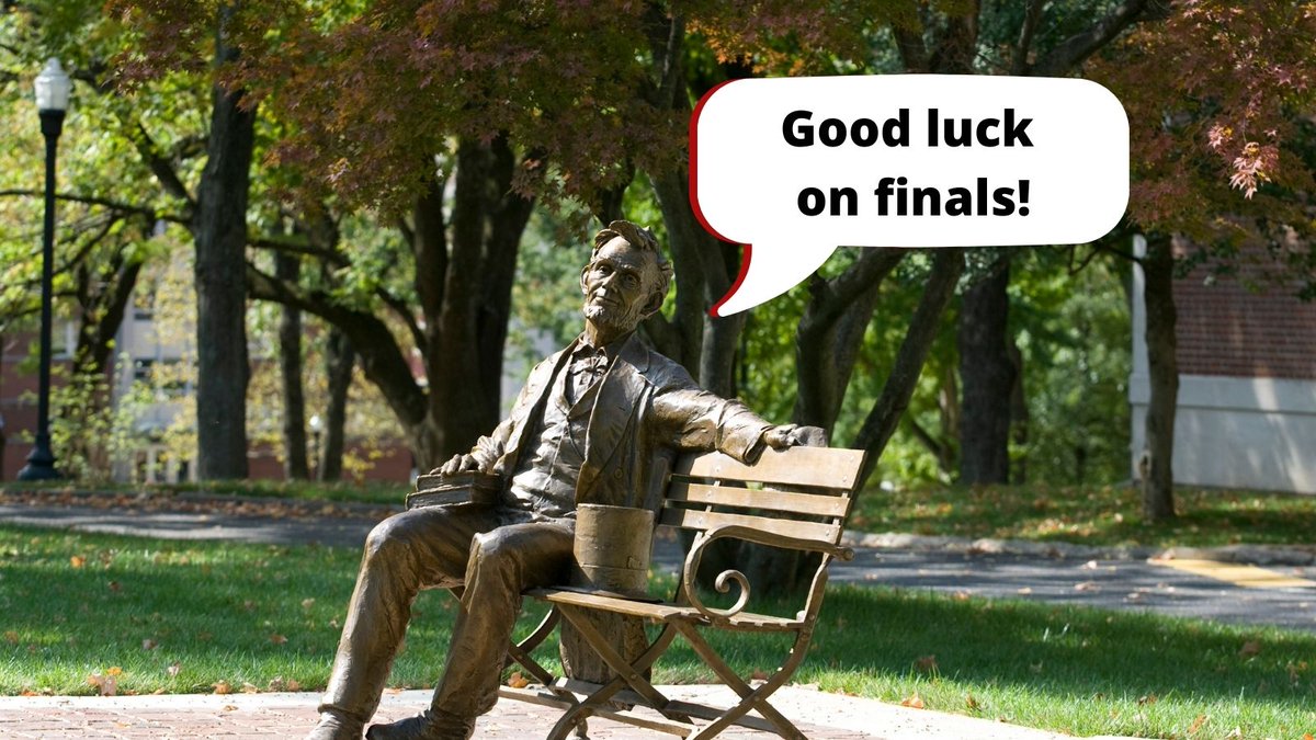 Final week! The Kentucky Museum wishes all Hilltoppers good luck on their exams, papers, final projects and more! @wku @WKUPcal @HistoryDeptWKU @wkuart @wkuhrl