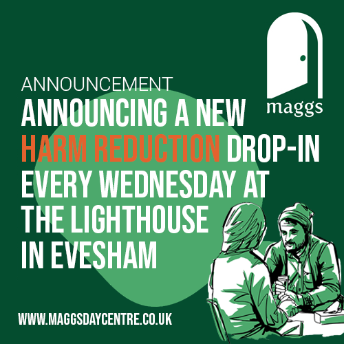 We're launching a new Harm Reduction drop-in every Tuesday, 11am - 2pm at <a href="/chandsevesham/">Caring Hands</a>!✨

Our Harm Reduction team partners with homelessness, health providers, and other relevant agencies to engage people with services to address alcohol, substance misuse and any...