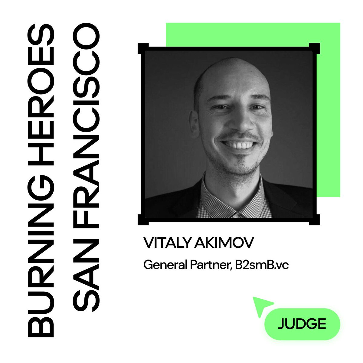 Meet Vitaly Akimov, General Partner at B2smB.vc, as our next distinguished jury member! With 16 years of venture capital experience, Vitaly has facilitated over 100 events connecting entrepreneurs with investors, resulting in around 100 deals.