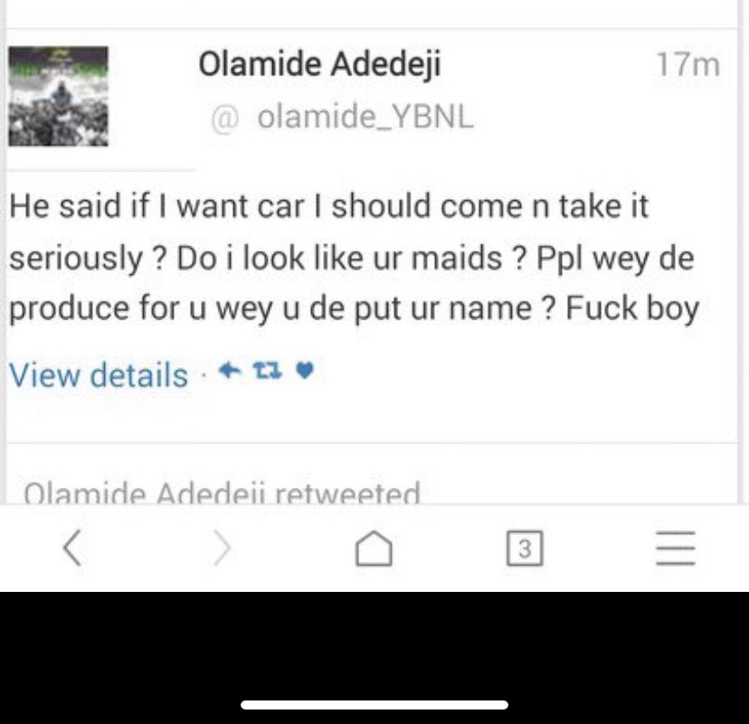 Olamide Baddo reveals that People are producing for Don jazzy and went ahead crediting Don jazzy as the Producer 😂🙏

   BADDO