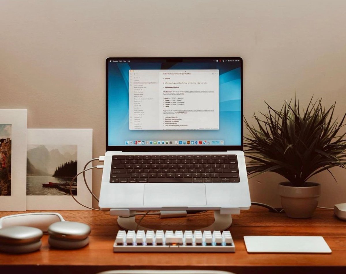 Pass Ergonomics 101 with flying colors when you lift your screen with the Curve desktop stand. Learn more about Curve here: bit.ly/2uBypP2

📸: @joshuaginter