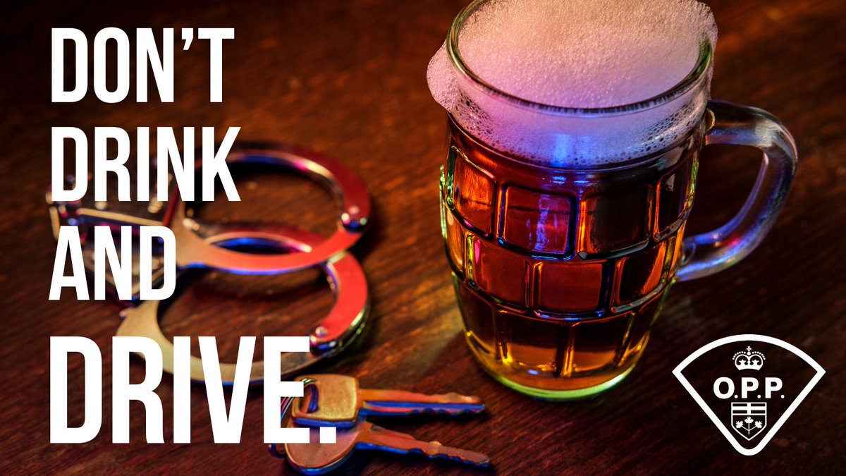 #ElginOPP has charged a 43y/o from London with #Impaired Driving following a 2-Vehicle MVC investigation on 27APR'24 in Central Elgin. THINK before you DRINK. Plan ahead for a safe ride home and protect everyone on the road! ^bp